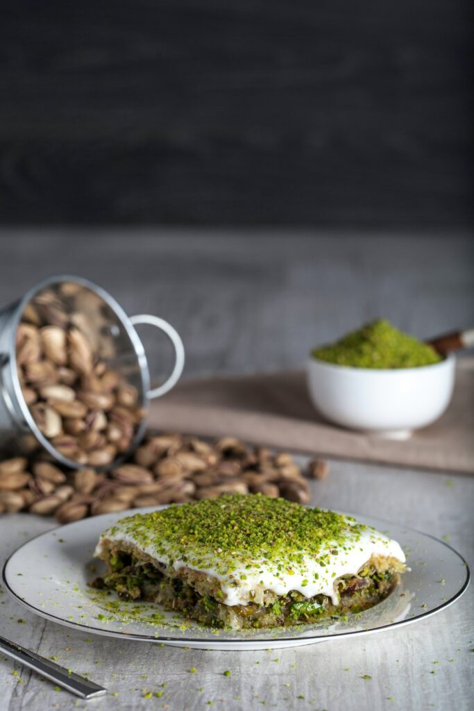 Classic Sesame Halwah with Pistachios